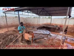 Máquina de separação de minério de ouro Kacha LX80 Concentradora de centrífuga de ouro