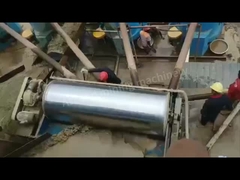 equipamento fabril de lavagem do ouro