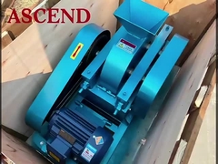 triturador de rolos duplos de laboratório