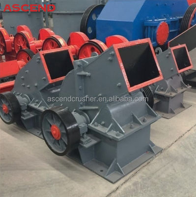 10-25tph Clay Charcoal Soil Hammer Mill Crusher PC600x400 Model Mining Plant