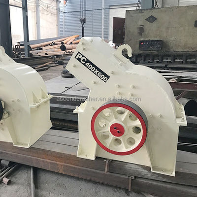 10-25tph Clay Charcoal Soil Hammer Mill Crusher PC600x400 Model Mining Plant