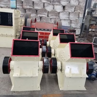 10-25tph Clay Charcoal Soil Hammer Mill Crusher PC600x400 Model Mining Plant